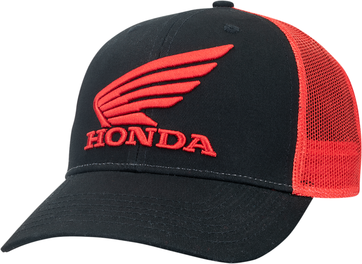 HONDA APPAREL Honda Classic Hat - Black/Red NP21A-H1825