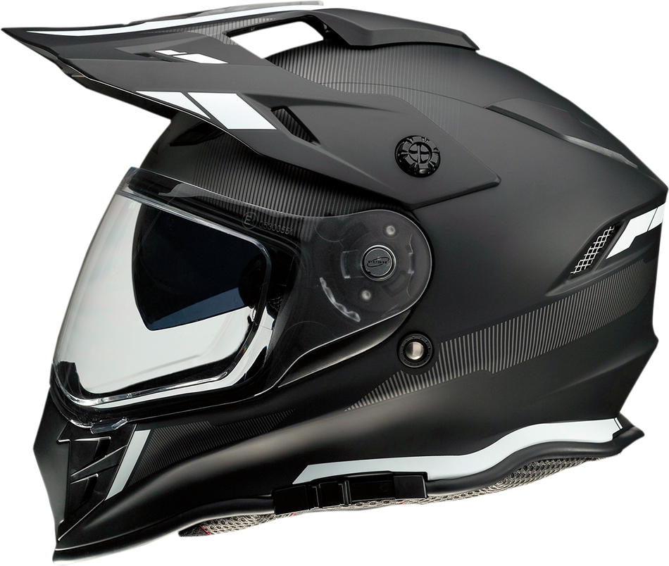 Z1R Range Helmet - Uptake - Black/White - Medium 0140-0009