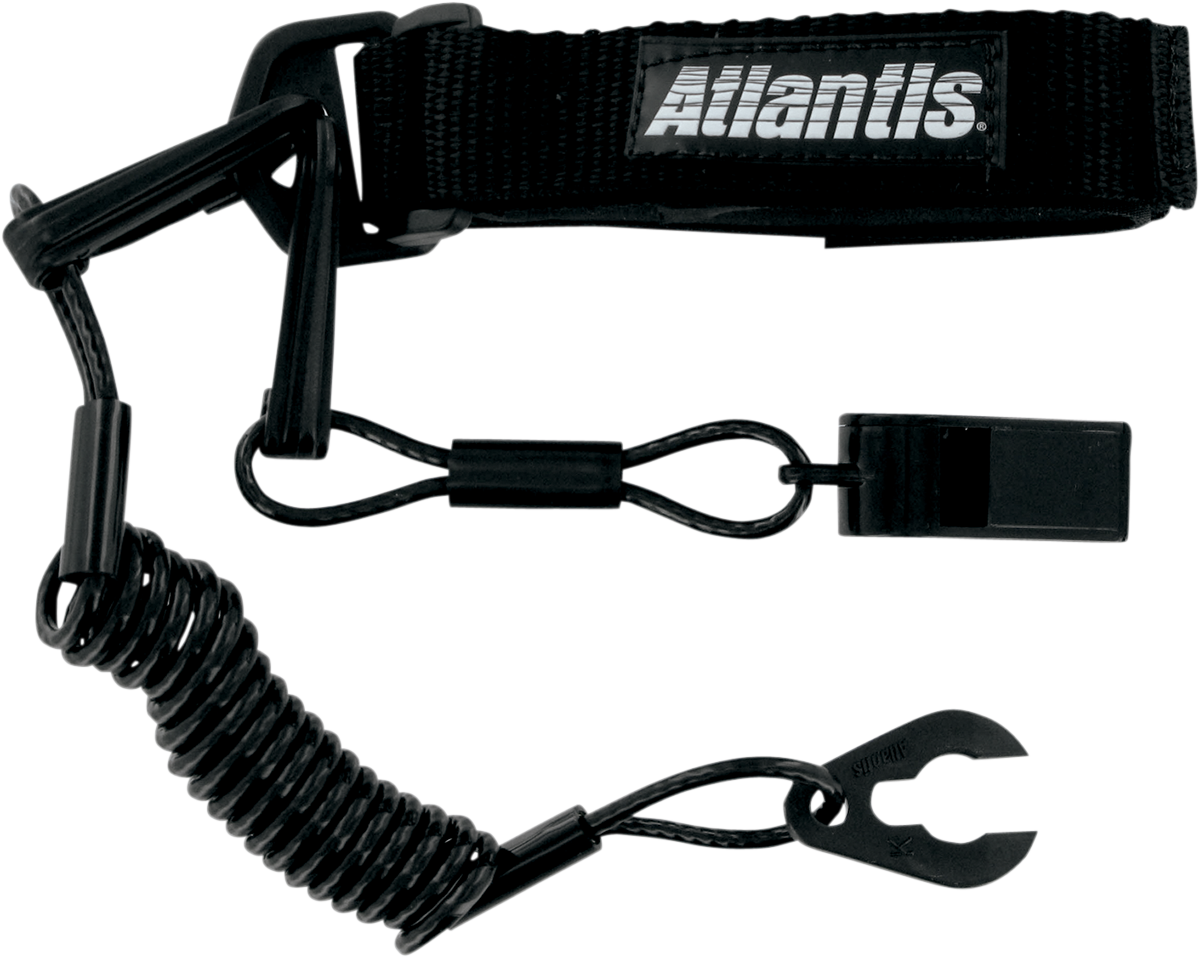 ATLANTIS Lanyard with Whistle - Yamaha - Black A8130PFW