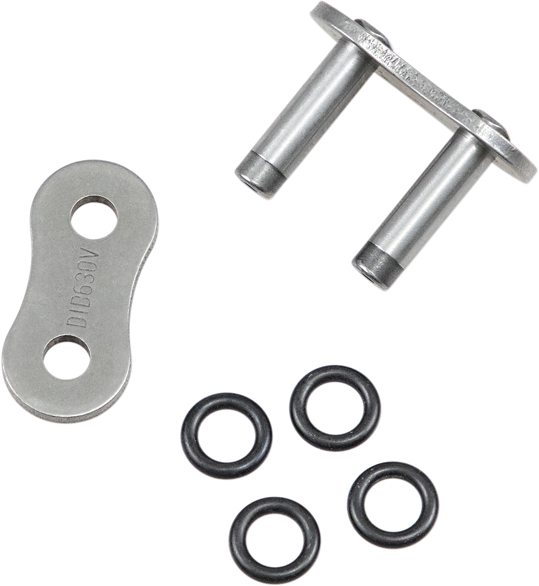 DID 630 Pro V Series - O-Ring Chain Replacement Connecting Link - Rivet 630V-XJ