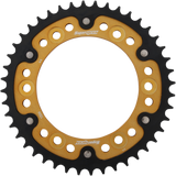 SUPERSPROX Stealth Rear Sprocket - 44 Tooth - Gold - Honda RST-1306-44-GLD