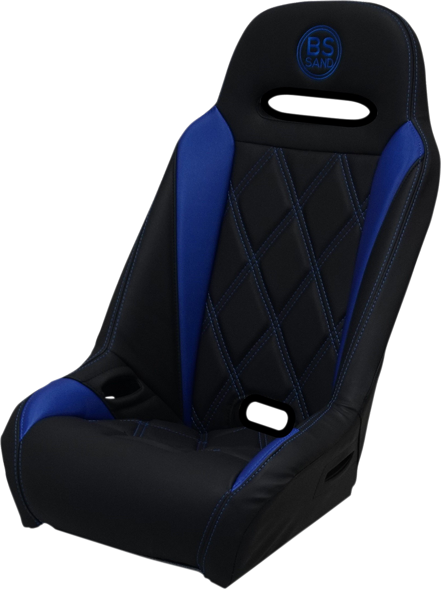 BS SAND Extreme Seat - Big Diamond - Black/Blue EXBUBLBDR