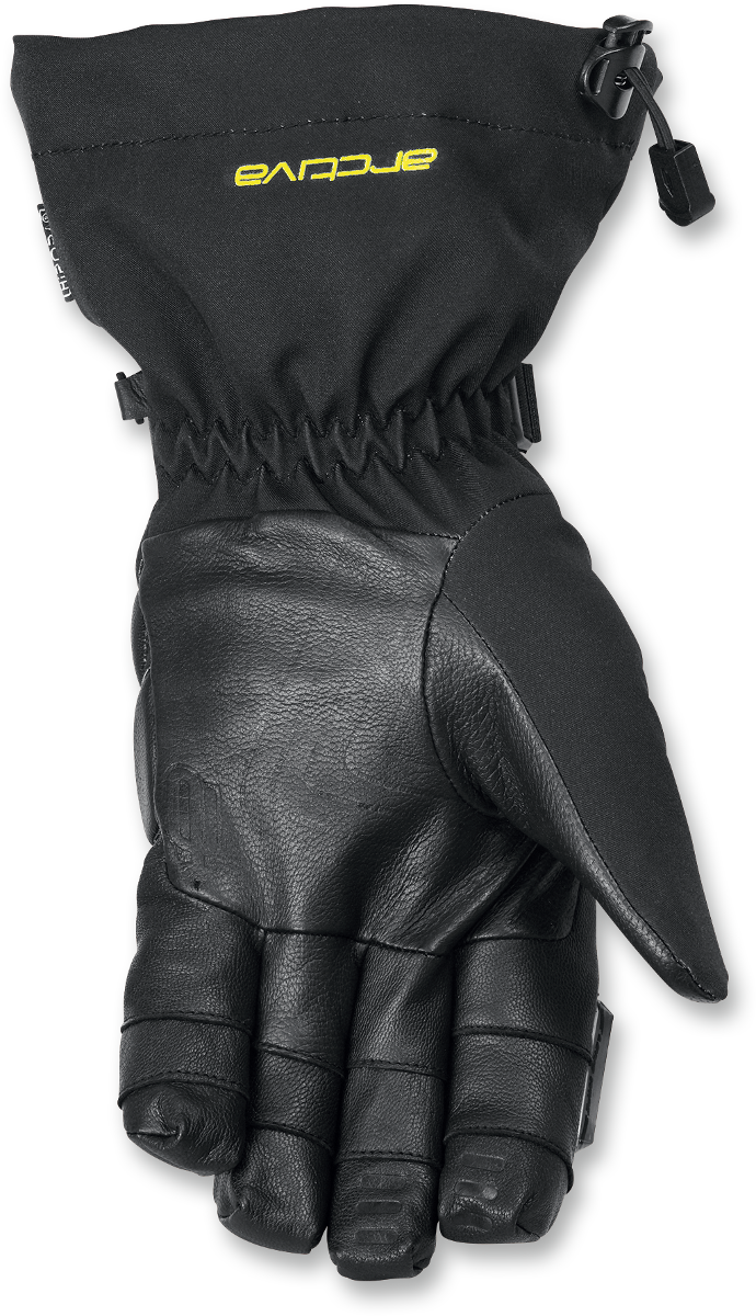 ARCTIVA Meridian Gloves - Black/Hi-Vis Yellow - Small 3340-1206