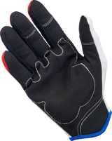 Guantes de moto BILTWELL - Rojo/Blanco/Azul - Pequeño 1501-1208-002 