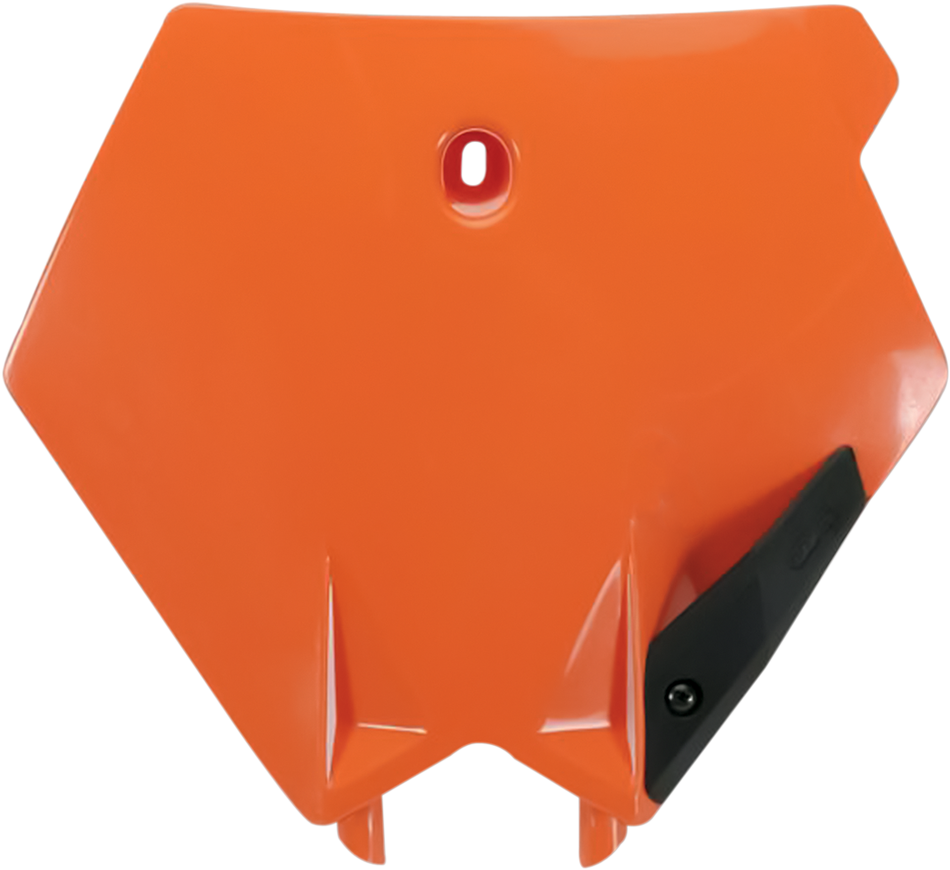 UFO Front Number Plate - Orange KT03075-127