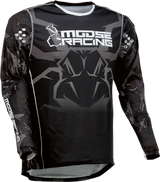 MOOSE RACING Agroid Jersey - Stealth - Large 2910-7002