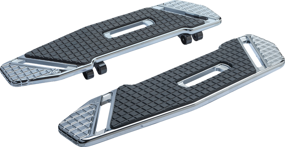 ARLEN NESS SpeedLiner Floorboards - Driver - Chrome 410-022