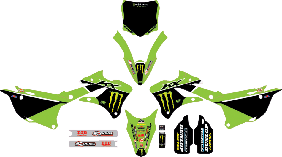 D'COR VISUALS Graphic Kit - Monster Energy 20-20-142