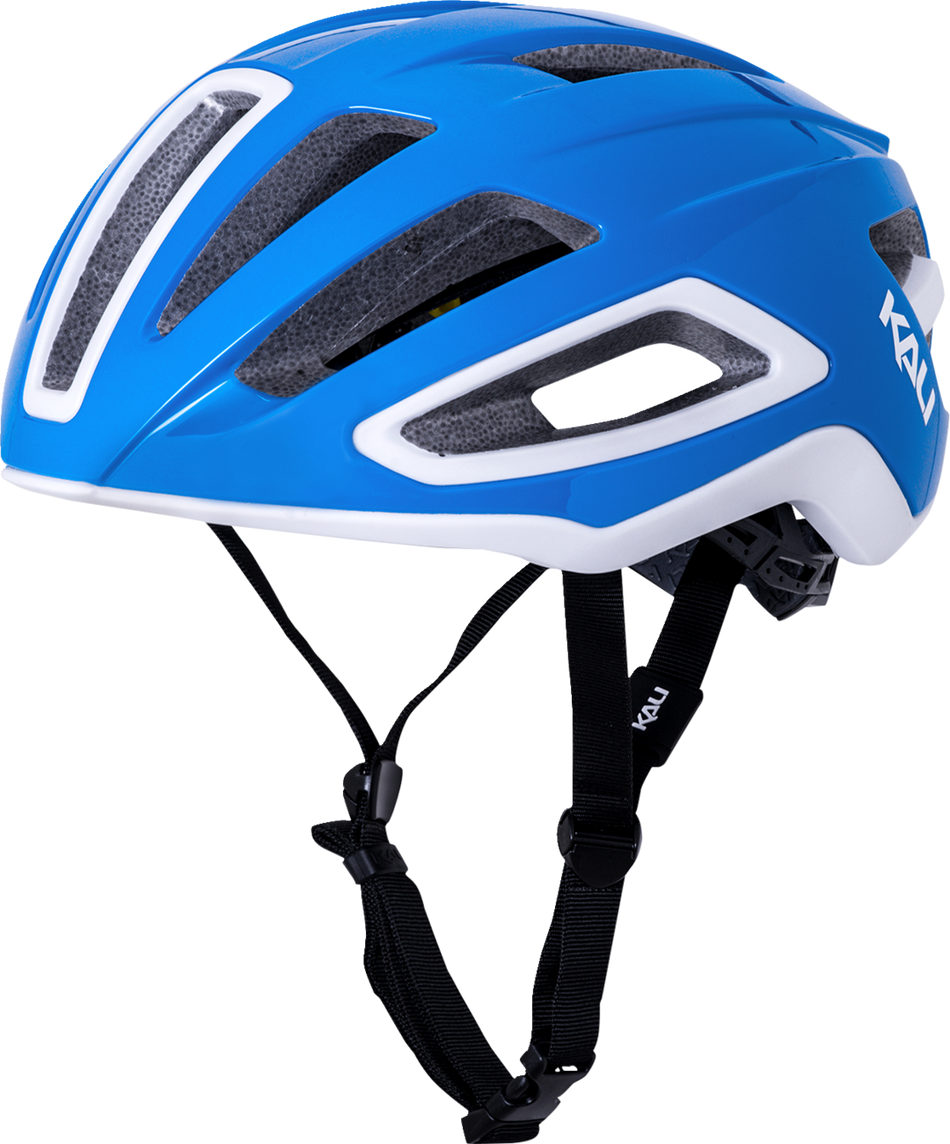 KALI Uno Helmet - Gloss Blue/White - S/M 0240921146