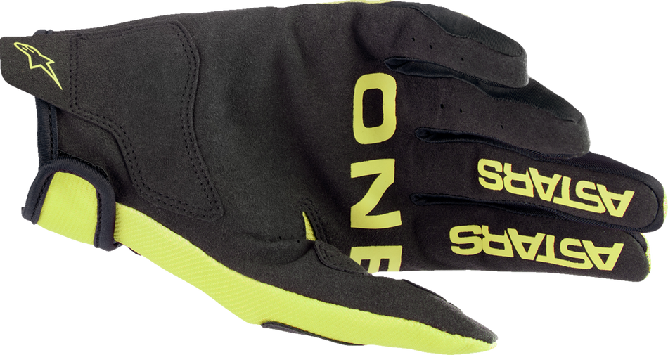 ALPINESTARS Radar Gloves - Fluo Yellow/Black - 2XL 3561823-551-2X