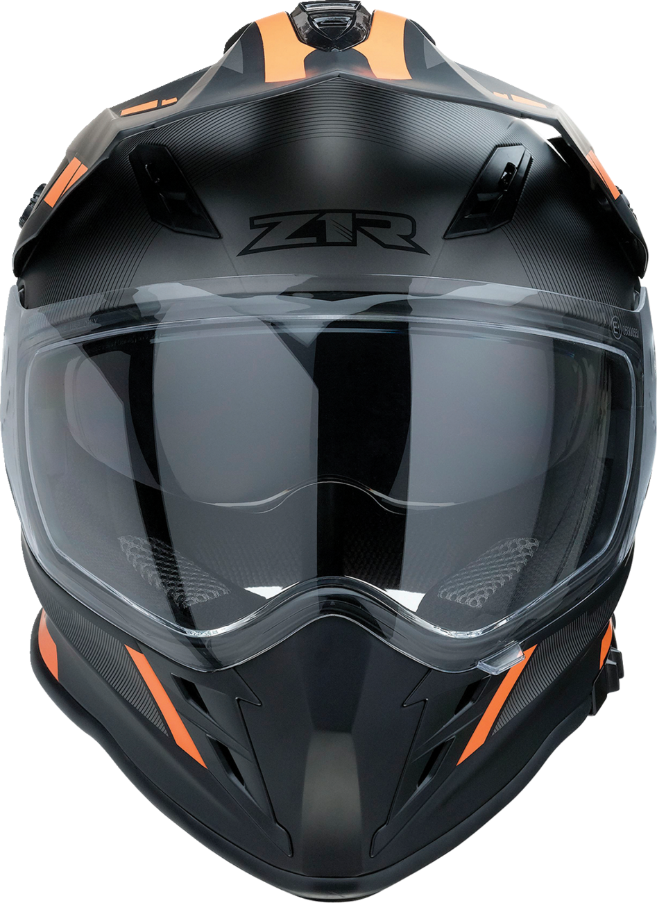 Z1R Range Helmet - Uptake - Black/Orange - XL 0140-0118