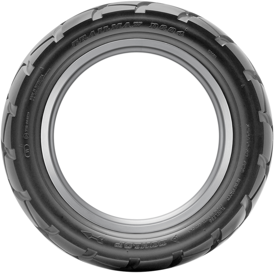 DUNLOP Tire - D604 - Rear - 130/70-12 - 62L 45215531