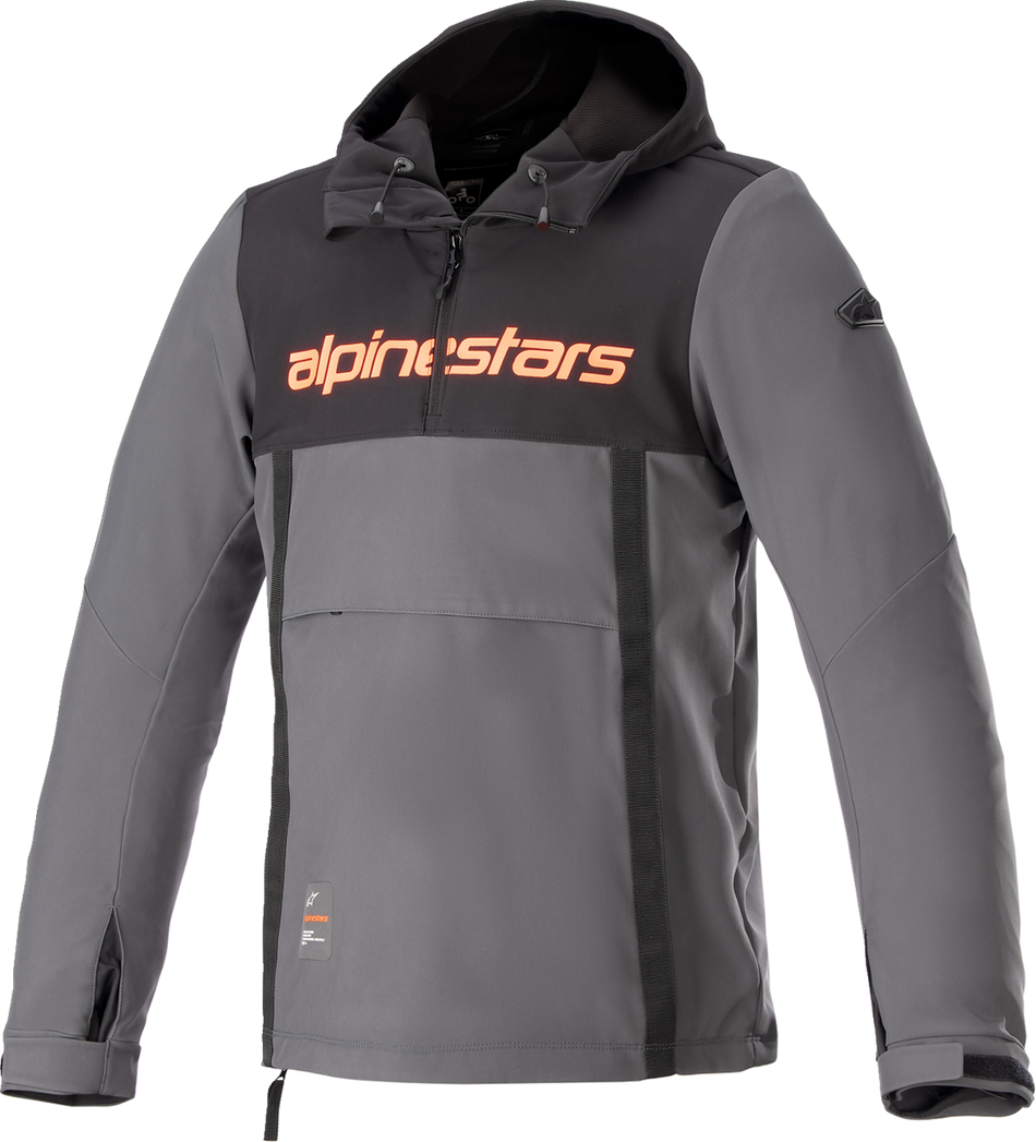 ALPINESTARS Sherpa Jacket - Black/Gray - 3XL 4208123-1134-3X