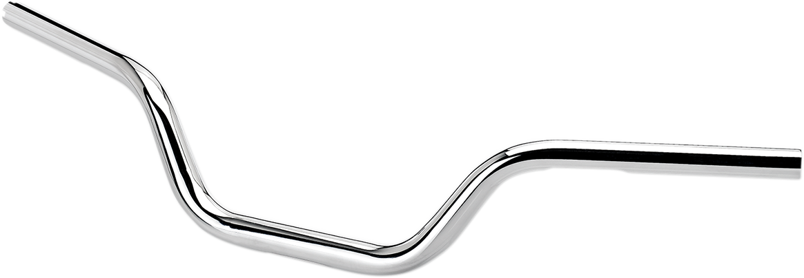 BILTWELL Handlebar - Oversized - Tracker High - TBW - Chrome 6309-1055