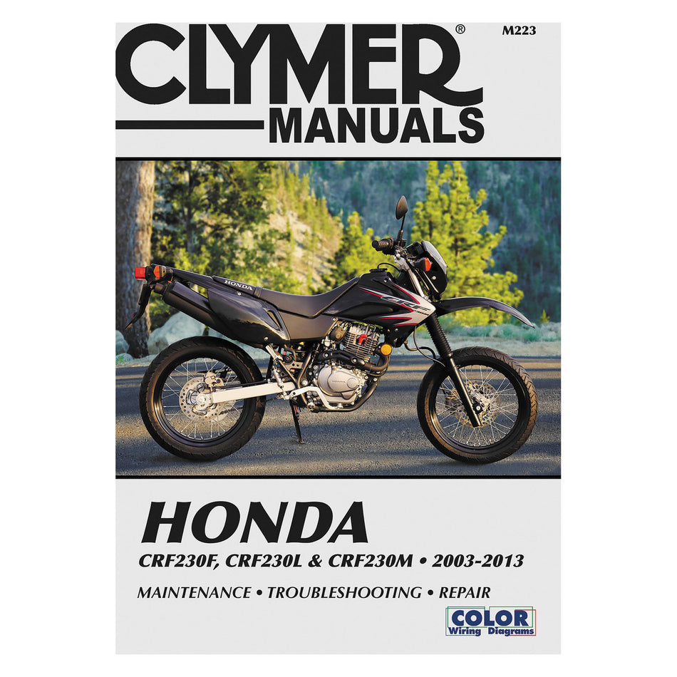 Clymer Honda Crf230 Series Manual 274460