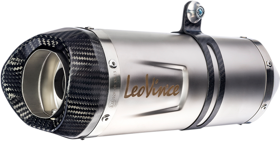 LEOVINCE 50x270mm Stainless Steel LV One Evo Muffler 9775