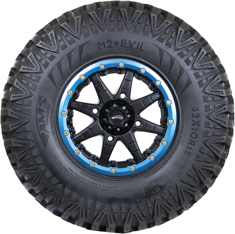 AMS Tire - M2 Evil - Front - 25x8R12 - 6 Ply 1200-361
