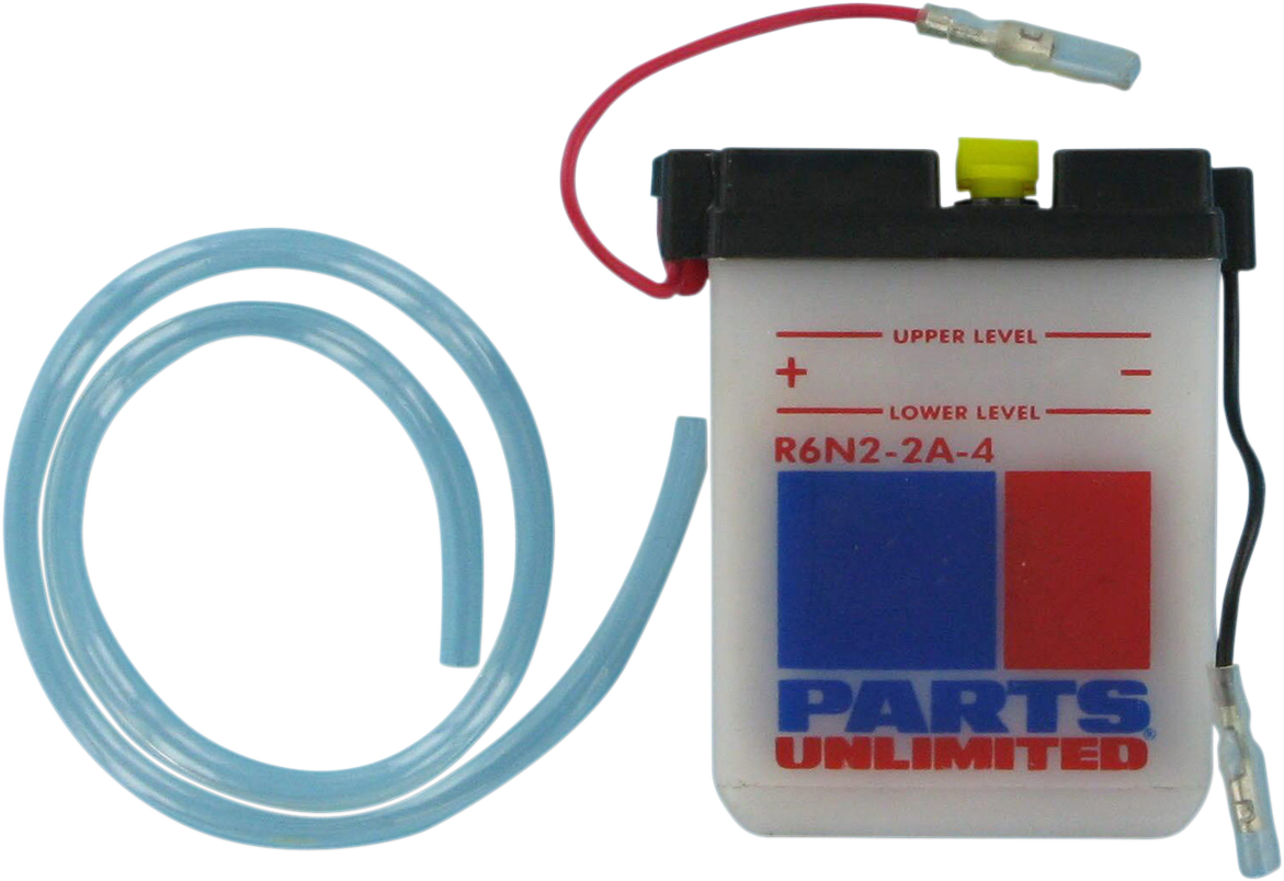 Parts Unlimited Conventional Battery R6N2-2A-4