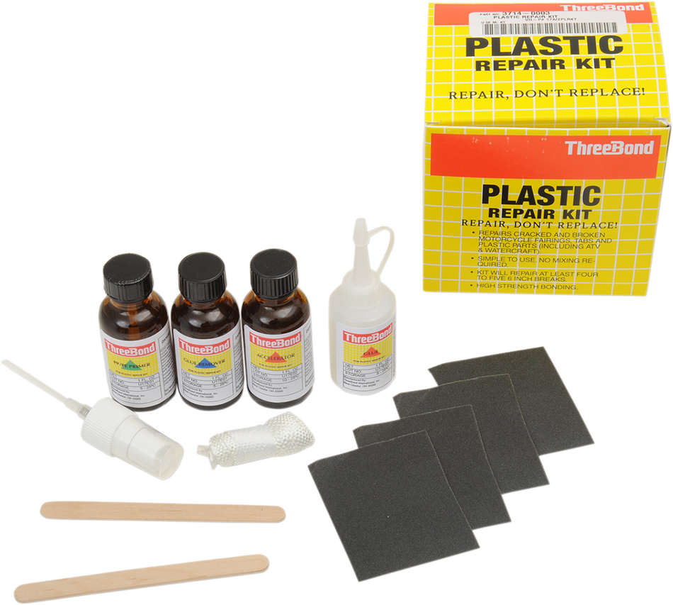 THREEBOND Plastic Repair Kit 17A/ZPLRKT