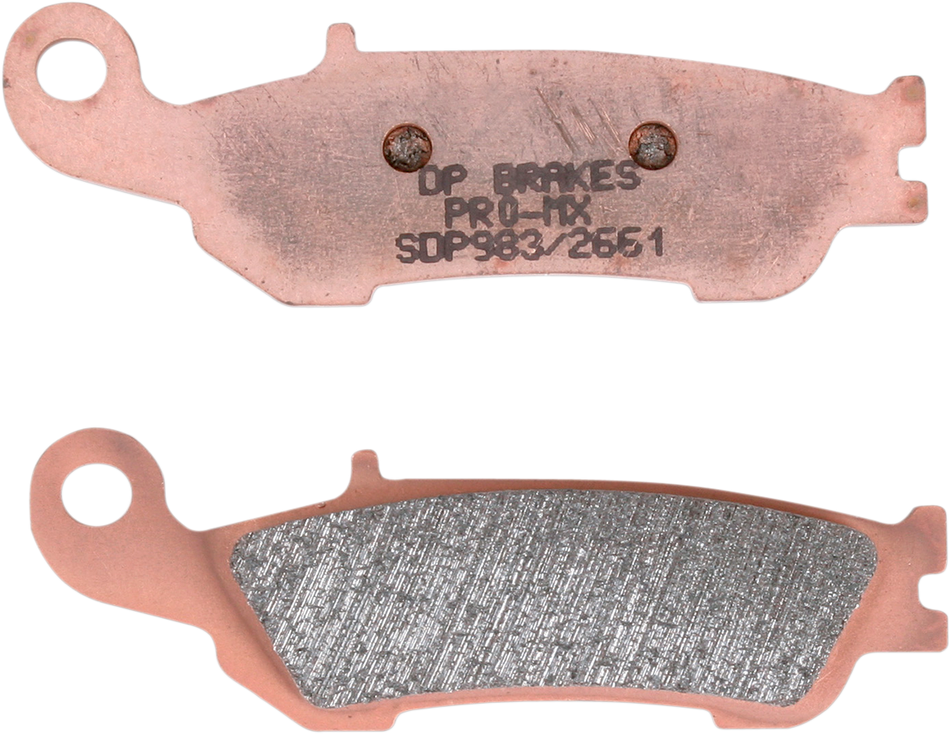 DP BRAKES Pro MX Sintered Brake Pads - SDP983 SDP983
