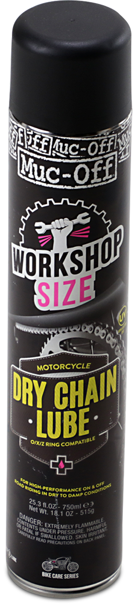 MUC-OFF USA Dry PTFE Chain Lube - 750ml - Aerosol 604US