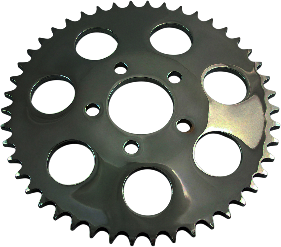 DRAG SPECIALTIES Rear Sprocket - Gloss Black - Dished - 48 Tooth 16424EB
