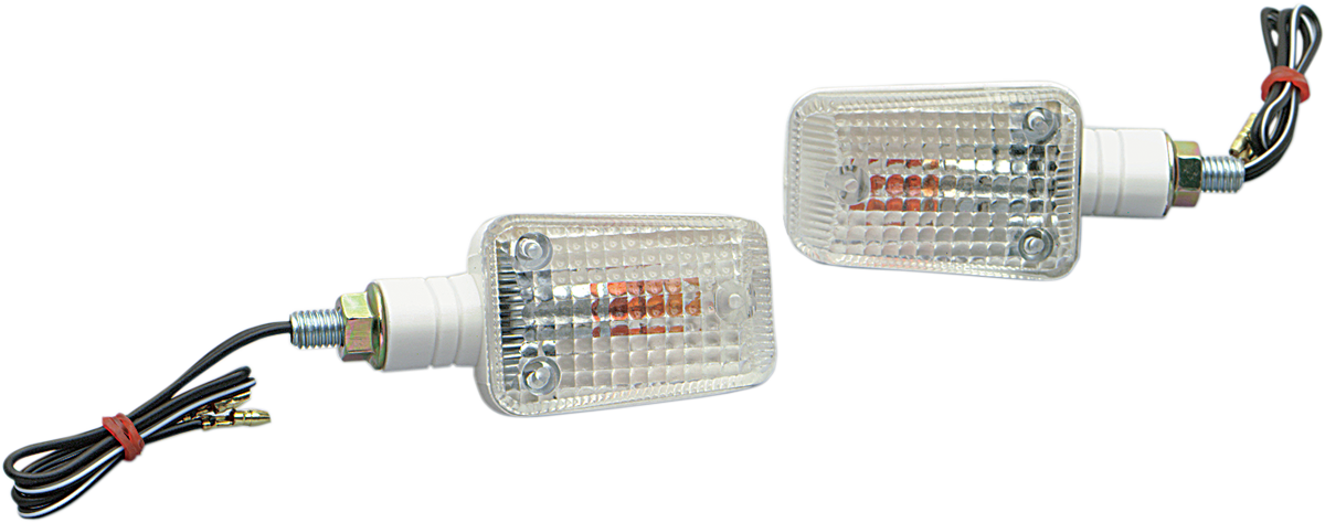 K&S TECHNOLOGIES DOT Marker Light - Ministalk - White Clear 25-8111