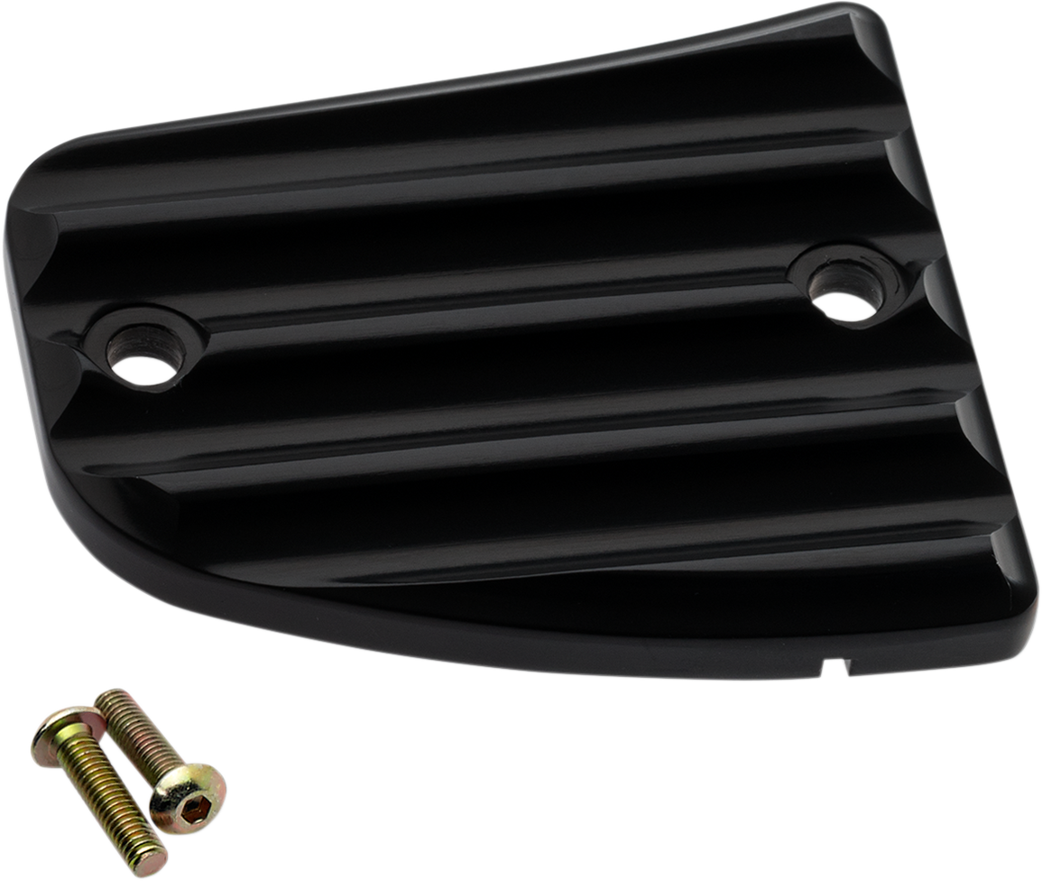 JOKER MACHINE Master Cylinder Cover - Finned - Black 30-380-1