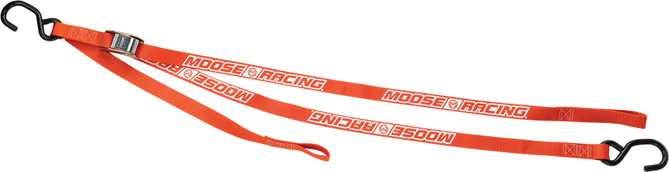 MOOSE RACING Soft-Tie Tie-Downs - Orange 3920-0358