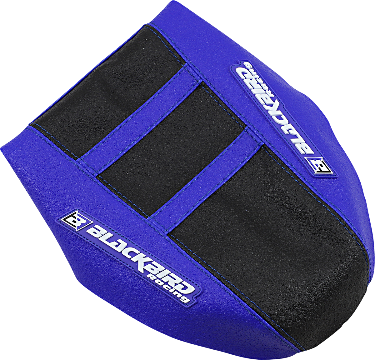 BLACKBIRD RACING Zebra Seat Cover - Gripper - Blue/Black 1219Z