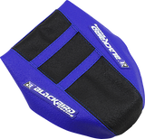 BLACKBIRD RACING Zebra Seat Cover - Gripper - Blue/Black 1219Z