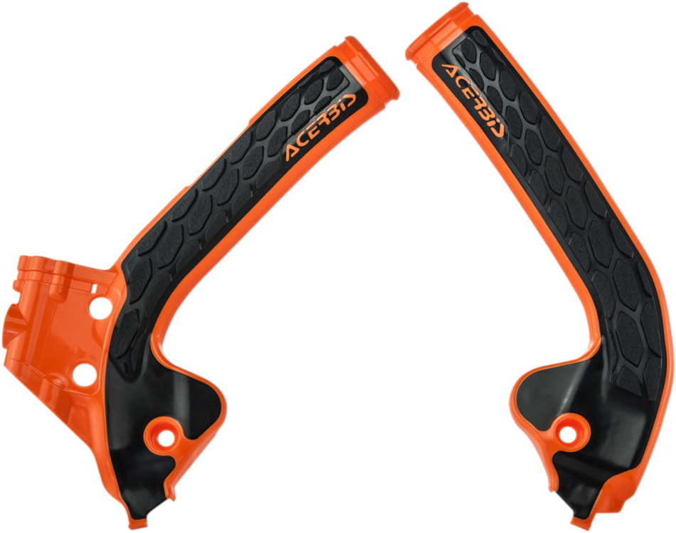 ACERBIS X-Grip Frame Guards - '16 Orange/Black 2686045225
