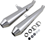 BRITISH CUSTOMS Mufflers - Polished BC902-101-V2-P