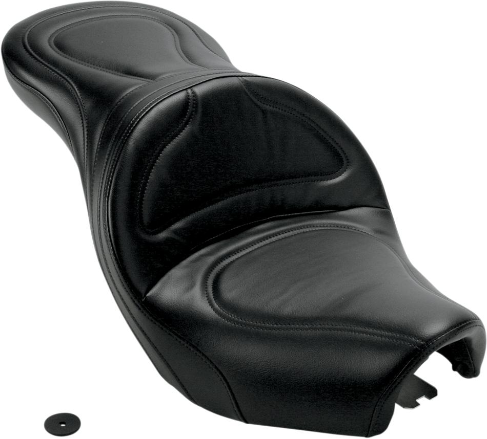 SADDLEMEN Seat - Explorer - without Backrest - Stitched - Black - VT750 ACE H3050JS