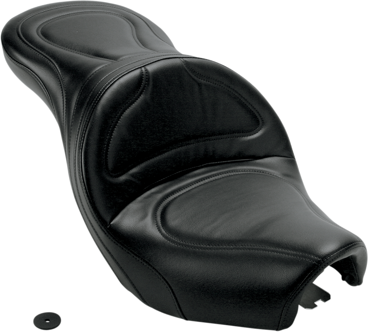 SADDLEMEN Seat - Explorer - without Backrest - Stitched - Black - VT750 ACE H3050JS