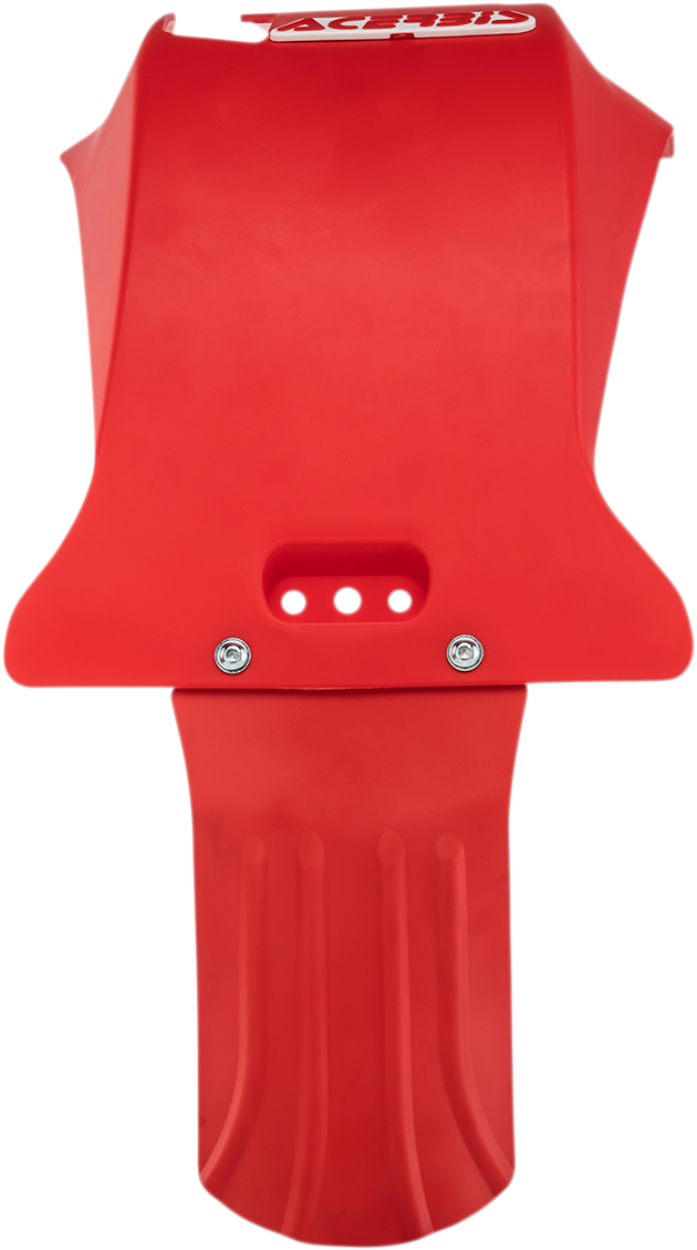 ACERBIS Skid Plate - Large - Red - Beta - 250 RR NF ANY KLX110 2780580004