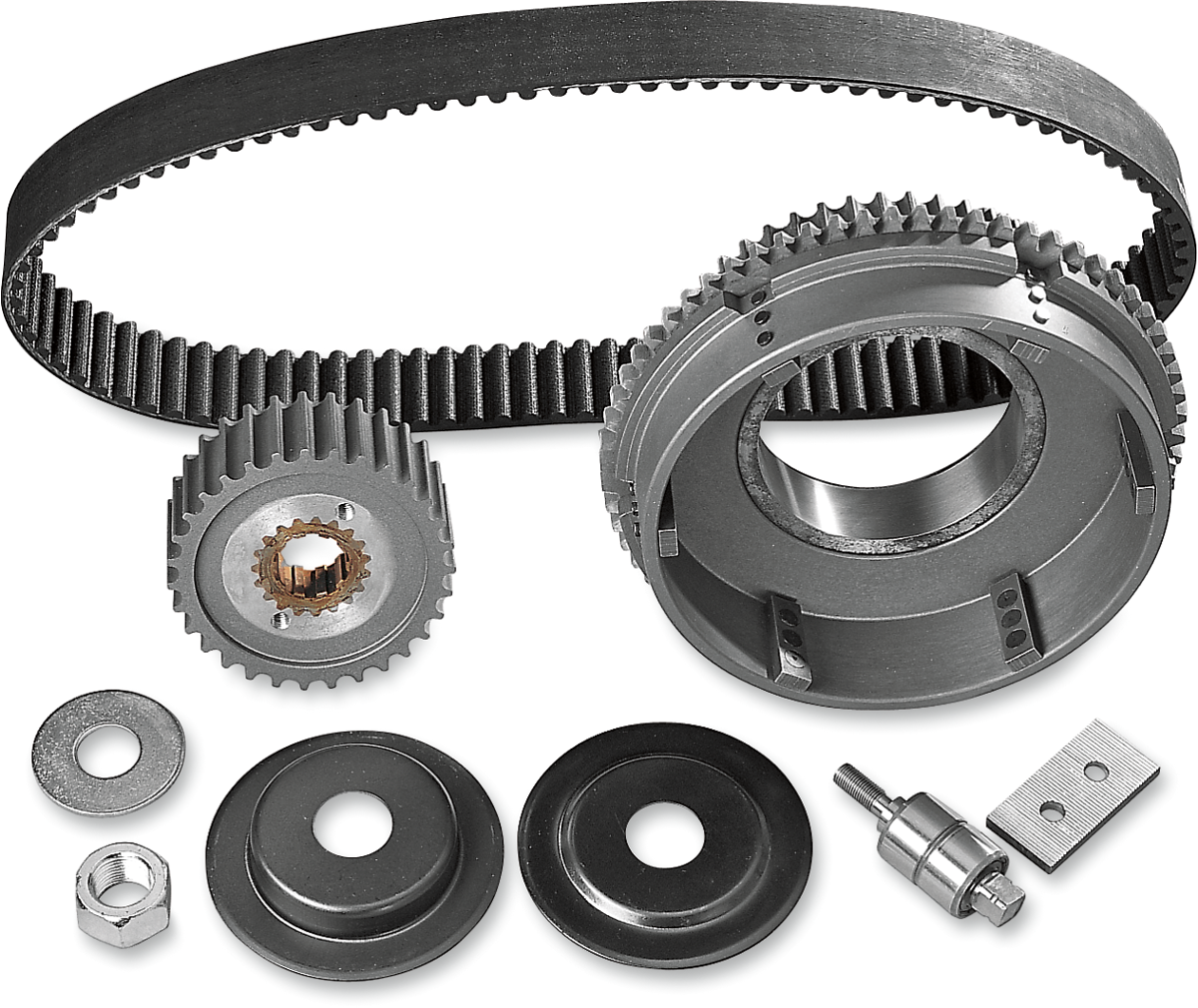 BELT DRIVES LTD. 11mm Belt Drive with Idler Gear - Electric Start - 65-E84 47-31SE-4