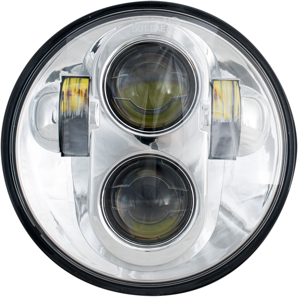RIVCO PRODUCTS 5.75" Led Headlight - Chrome LED-140C
