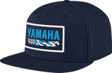 YAMAHA APPAREL Yamaha Racing Hat - Flat Bill - Camo Blue NP21A-H3239