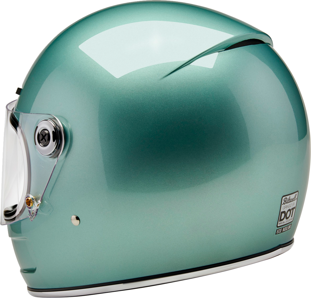 BILTWELL Gringo SV Helmet - Metallic Seafoam  Green  - Large 1006-313-504