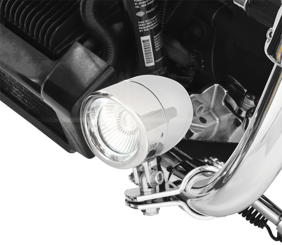 SHOW CHROME Halogen Mini Driving Lights Kit - Chrome 55-365