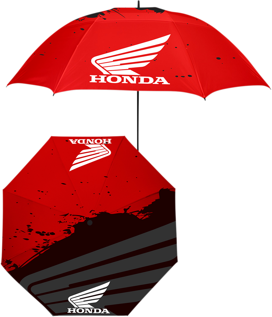 D'COR VISUALS Umbrella - Honda Wing - Red/Black 81-100-1