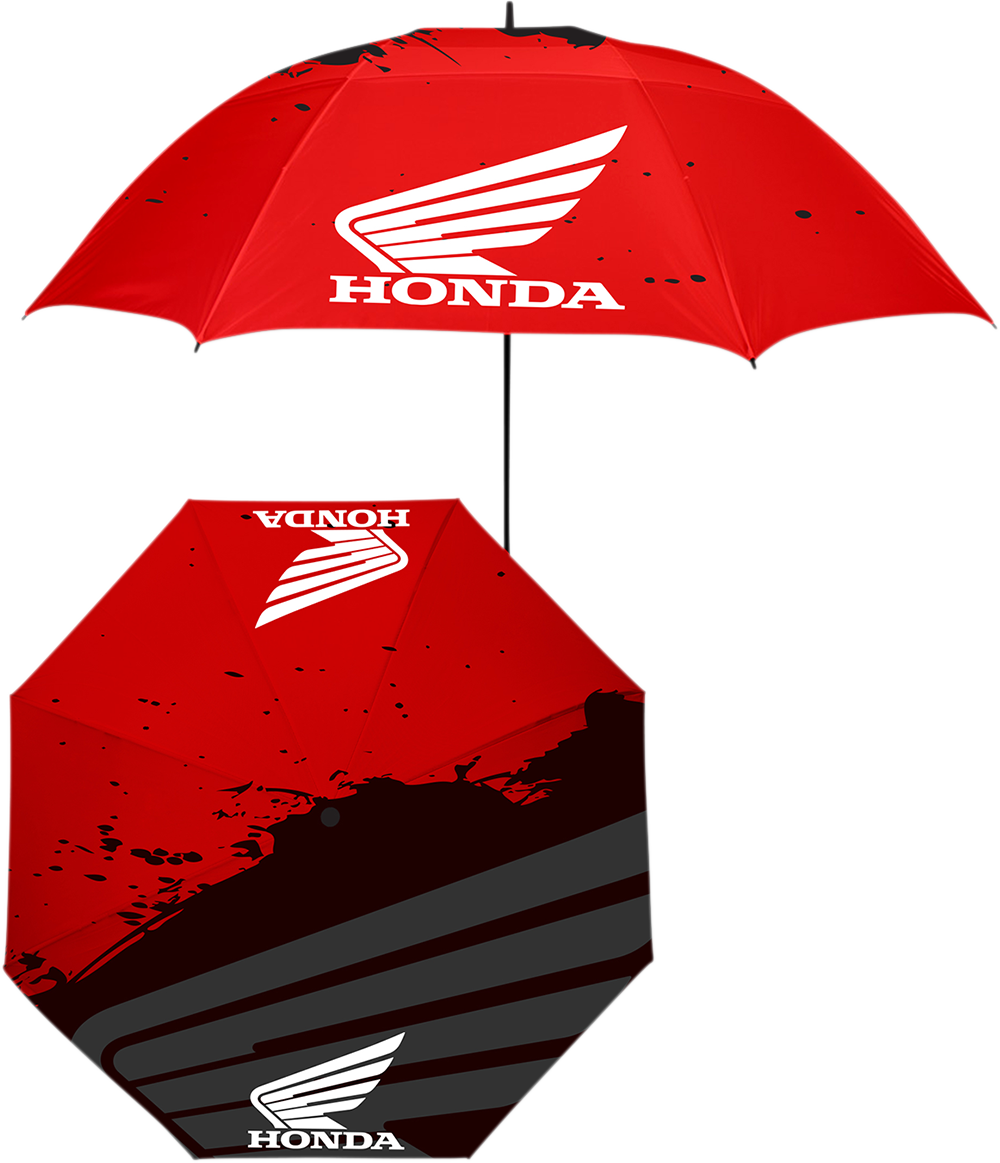 D'COR VISUALS Umbrella - Honda Wing - Red/Black 81-100-1