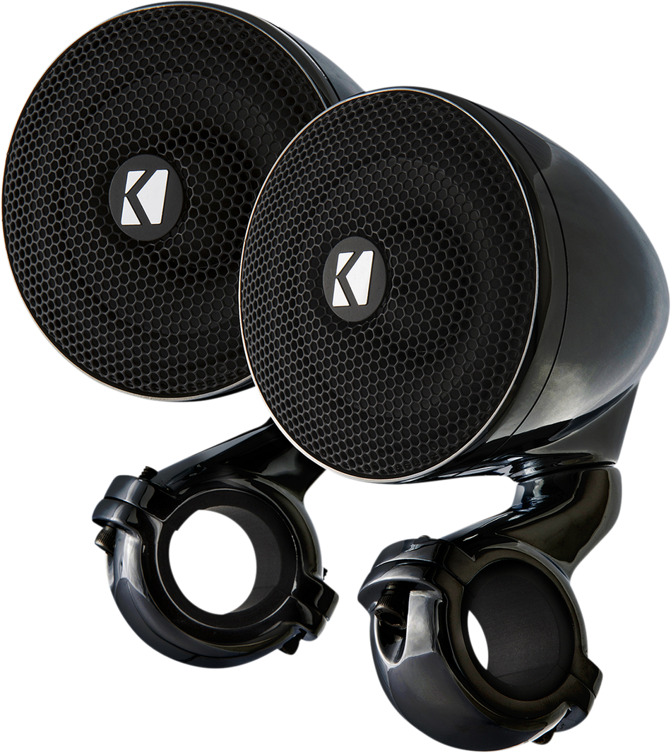 KICKER Mini Speakers - 2 ohm - Black 47PSMB32