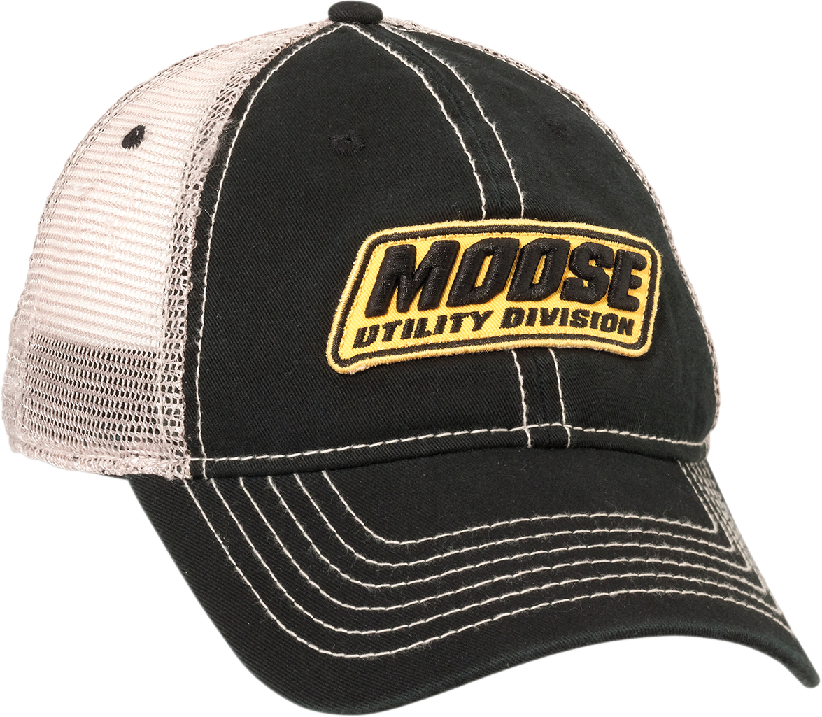 MOOSE RACING MUD Snapback Hat - Black 2501-2468