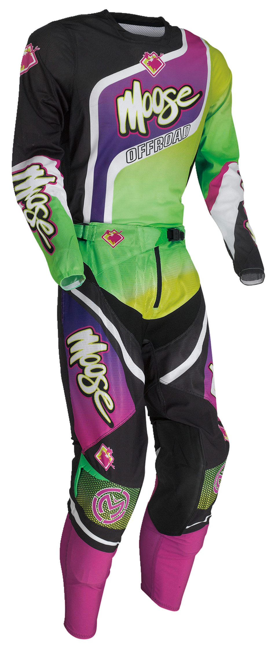 MOOSE RACING Sahara™ Jersey - Purple/Green - XL 2910-7231