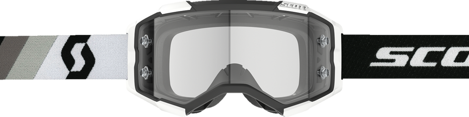 SCOTT Fury Goggle - Premium Black/White - Clear 274514-7702113
