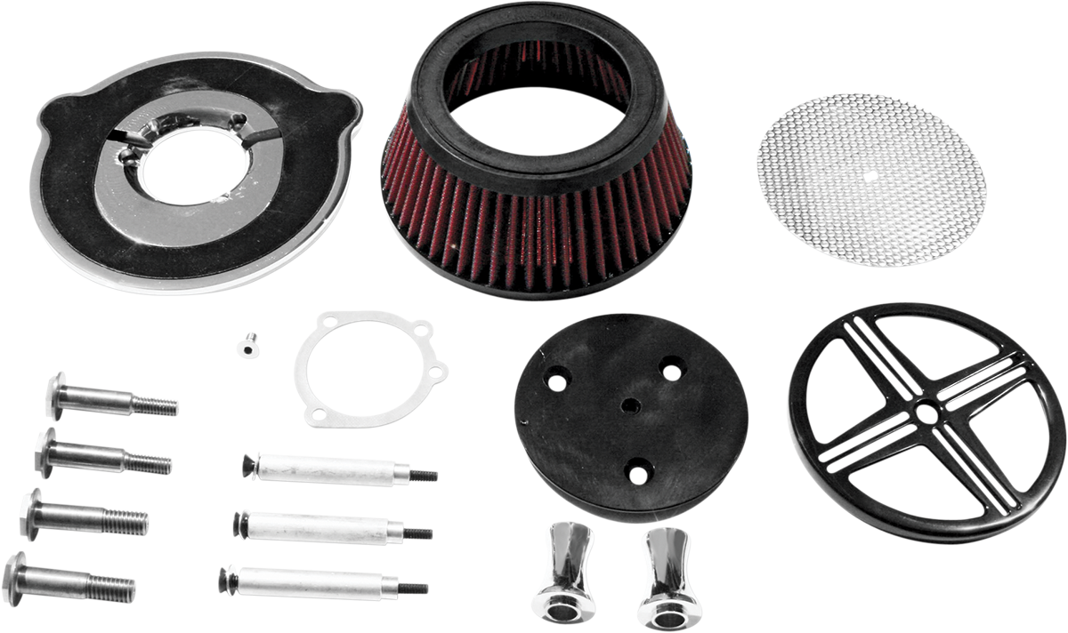 BARON XXX Air Cleaner - Black - V-Star '11 BA-2341-00B