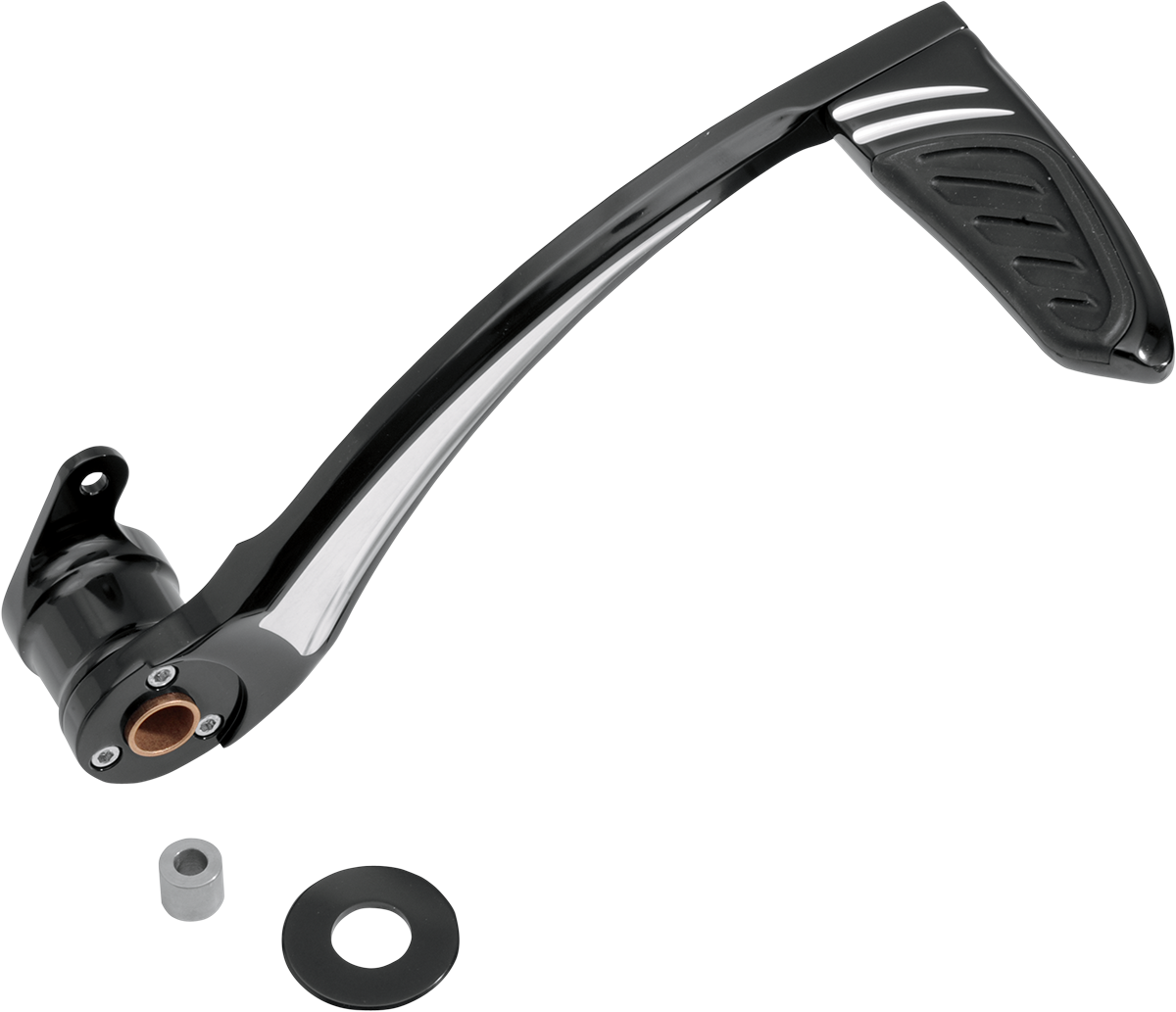 PERFORMANCE MACHINE (PM) Rear Brake Lever - '97-'07 FLH - Black 0032-1080-BM