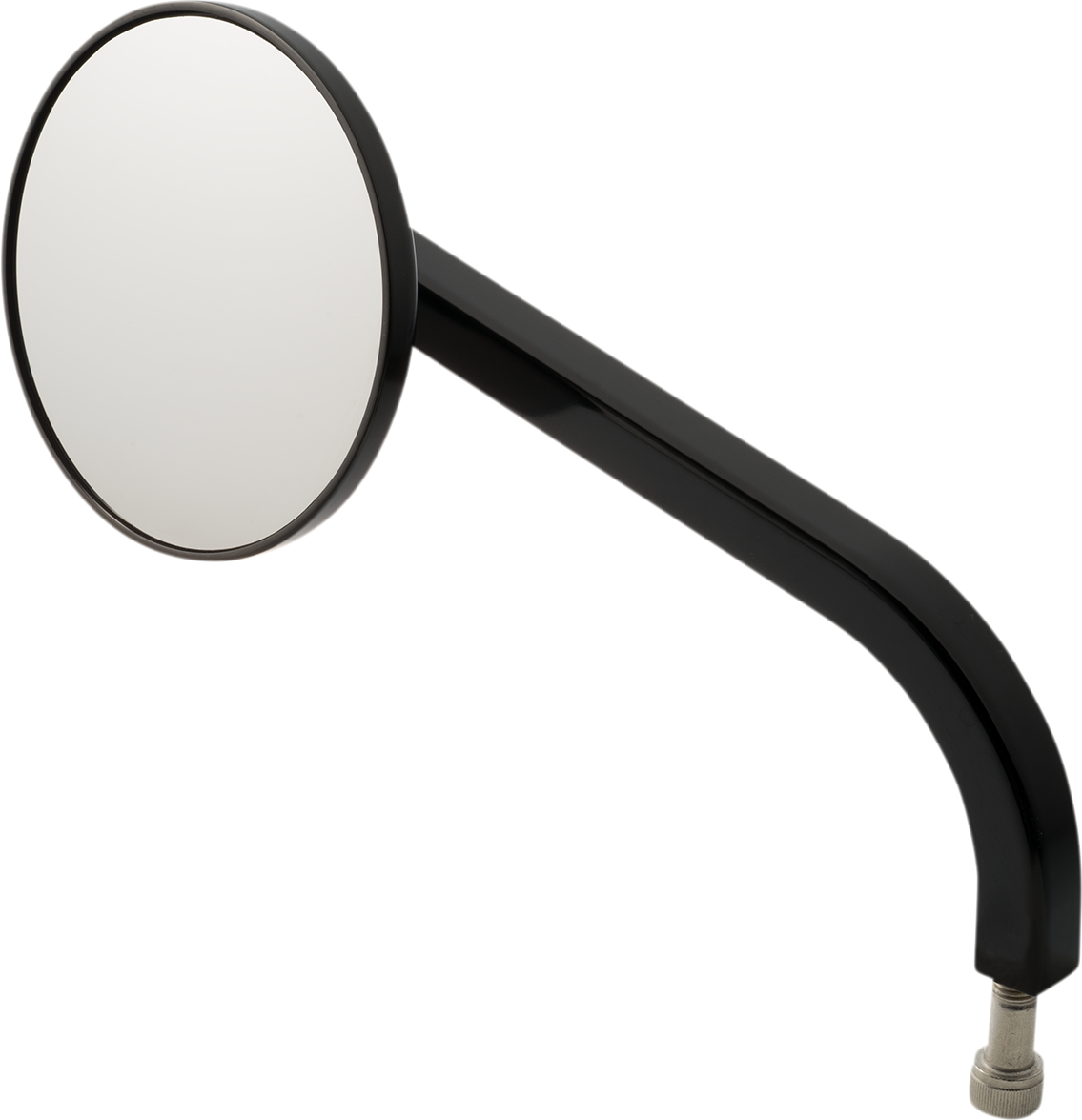 JOKER MACHINE Mirror - No. 7 Standard - Side View - Round - Black - Left 03-050-1L